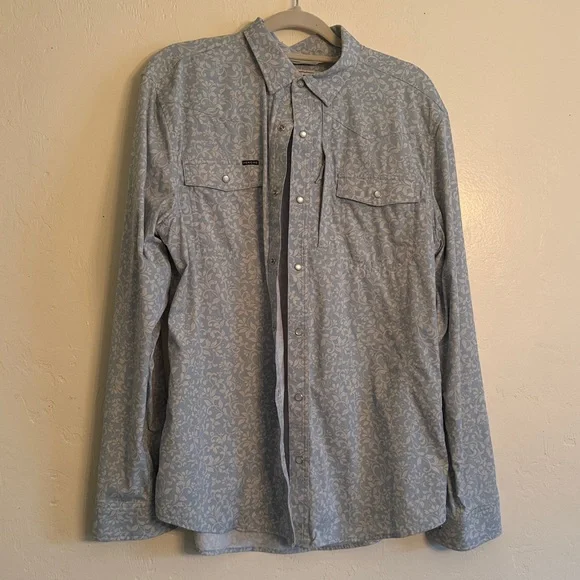 Poncho Mens shirt Western Ultralite - Picture 1 of 4